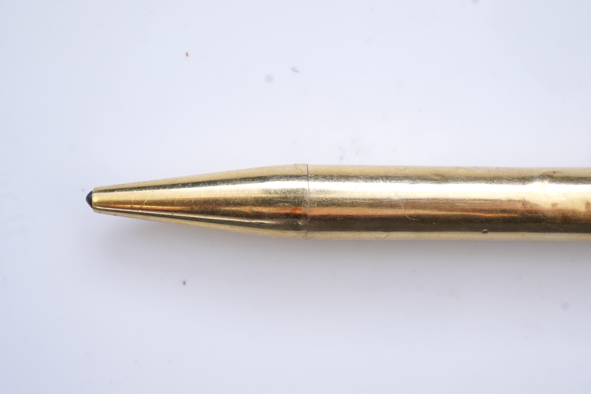 Cartier, a gold-cased propelling pencil/lighter, mid 20th century